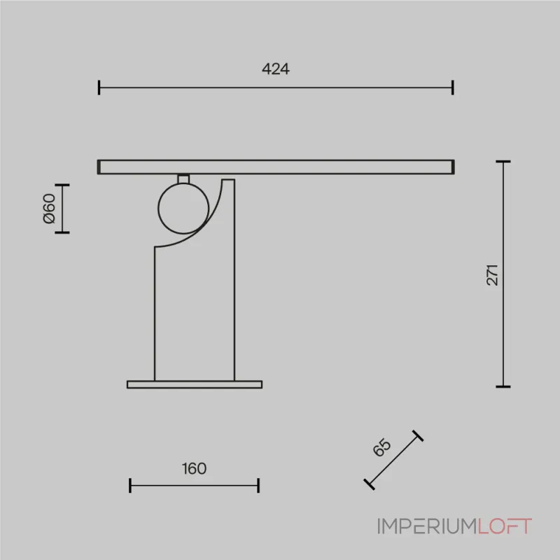 Настольный светильник Maytoni Monumento MOD467TL-L9BS3K от ImperiumLoft Настольный светильник Maytoni Monumento MOD467TL-L9BS3K от ImperiumLoft