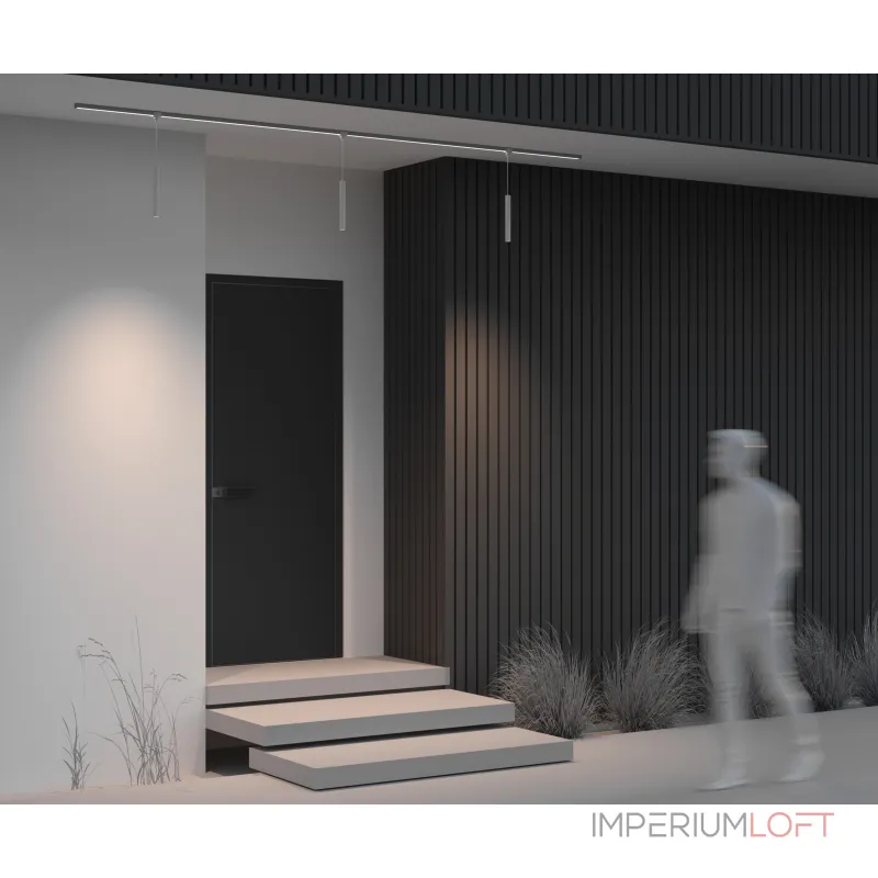 Уличный трековый светильник Focus LED Elasity IP Maytoni O-TR01-1-P-8WW3K Уличный трековый светильник Focus LED Elasity IP Maytoni O-TR01-1-P-8WW3K