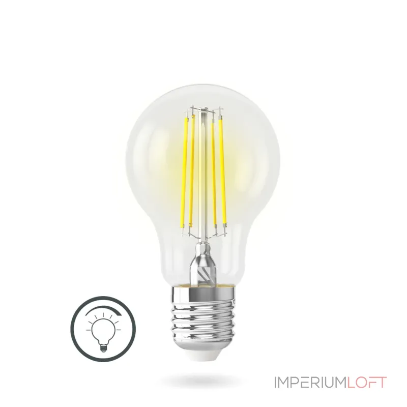 Светодиодная лампа Crystal A60 8W 4000K E27 DIM от ImperiumLoft