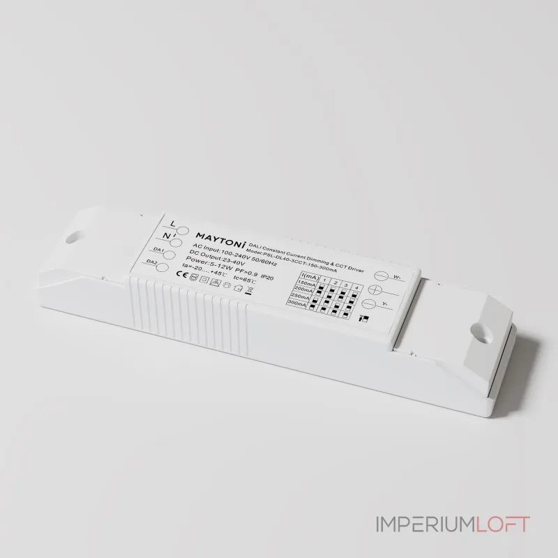 Источник питания DALI CCT(DT8) 5-12W IP20 от ImperiumLoft Источник питания DALI CCT(DT8) 5-12W IP20 от ImperiumLoft