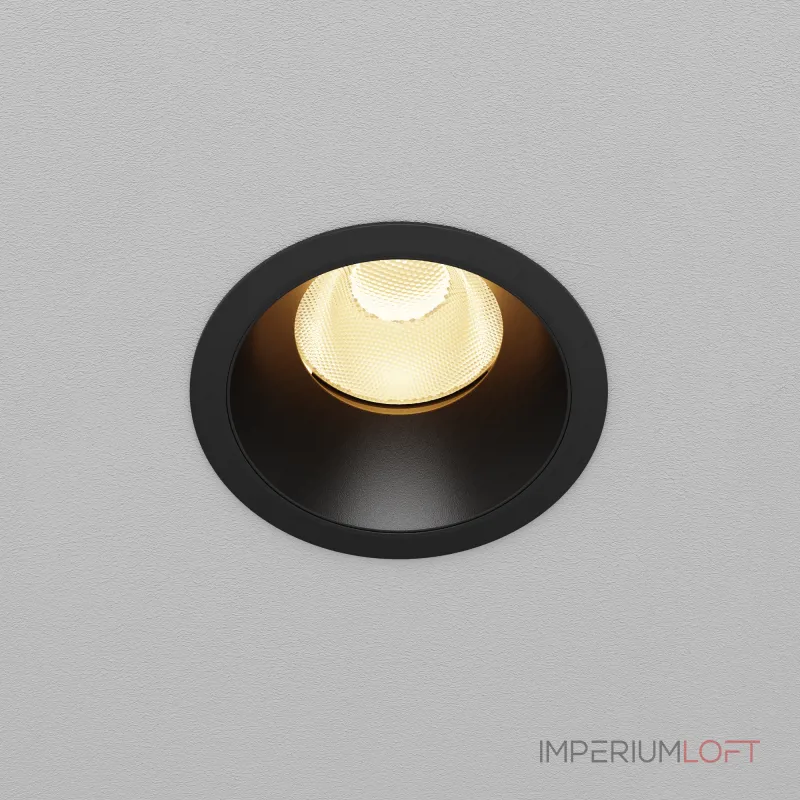 Встраиваемый светильник Maytoni Dip DL117-15W-2.7K-B от ImperiumLoft