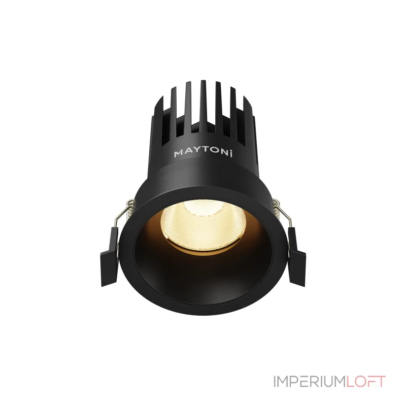 Встраиваемый светильник Maytoni Dip DL117-15W-2.7K-B от ImperiumLoft