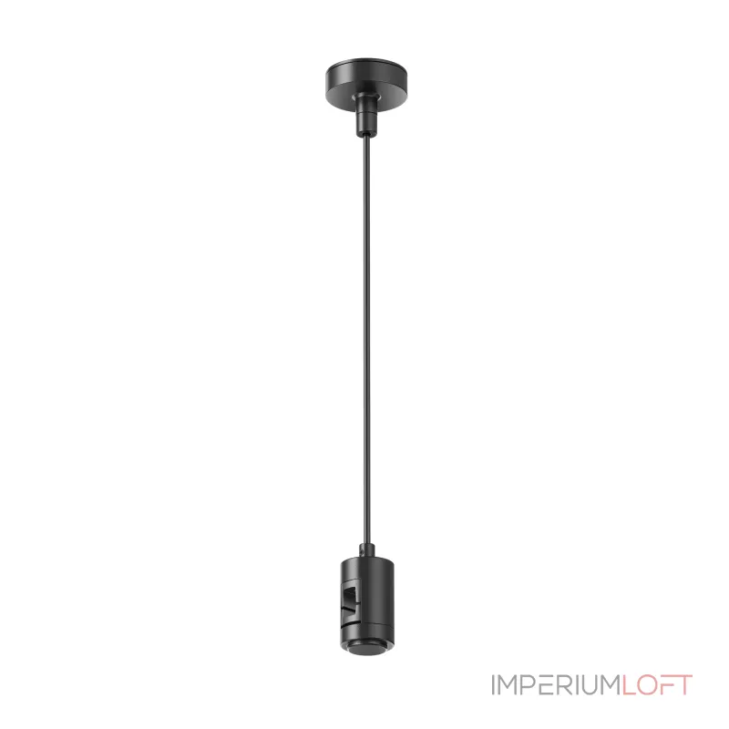Подвес тросовый Hang с вводом питания Flarity черный Maytoni FLARITY TRA157SW-B1-B от ImperiumLoft