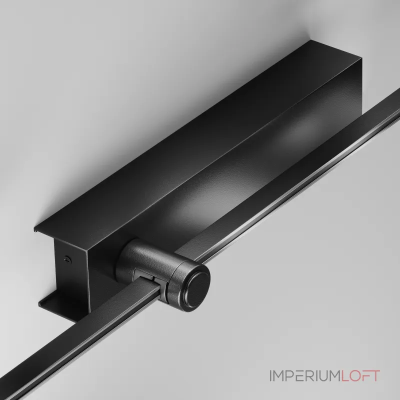 Основание настенное Wall для блока питания с вводом питания Flarity черный Maytoni FLARITY TRA155CW-BB-B от ImperiumLoft