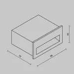 Подсветка для лестниц Maytoni Futo O512SL-L3W3K от ImperiumLoft