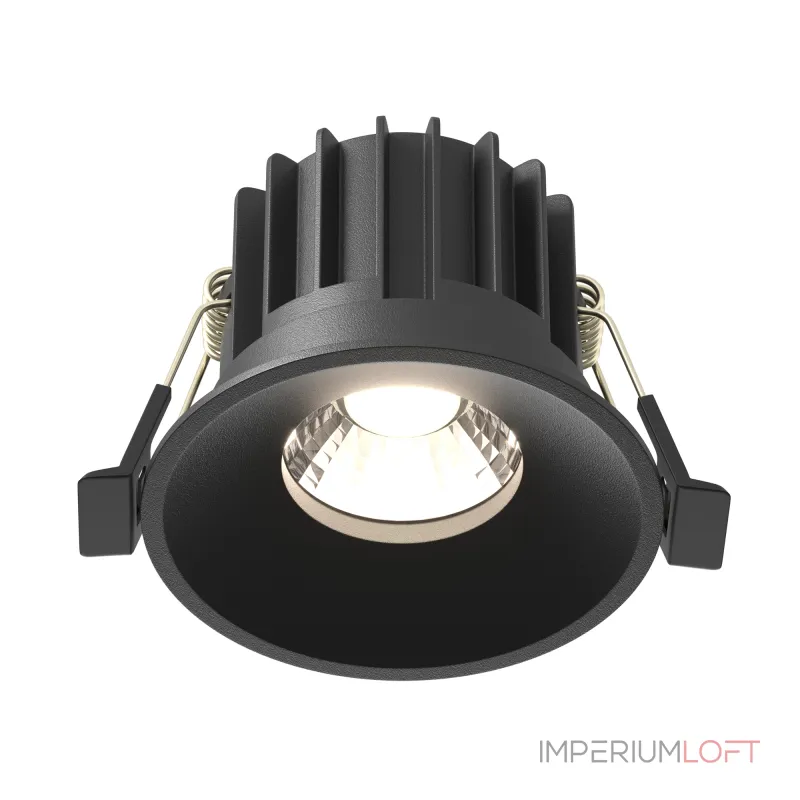 Встраиваемый светильник Maytoni Downlight DL058-12W-DTW-B от ImperiumLoft