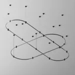 Шинопровод накладной/подвесной Maytoni FLARITY TRX154-SR-D650-B от ImperiumLoft