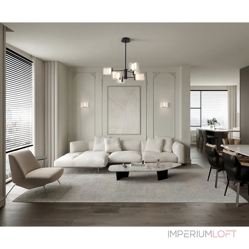 Люстра на штанге Freya Ice FR5541CL-L30B