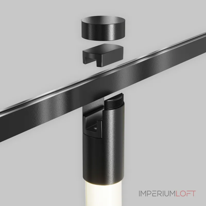 Трековый светильник Tau Flarity Maytoni TR154-1-27W4K-B