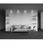 Встраиваемый светильник Maytoni Round DL058-7W2.7K-B от ImperiumLoft