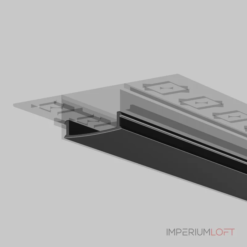 Рассеиватель для профиля 61×14 (Чёрный, 2 м), ALM-6114-B-DF-2M Maytoni 642014 от ImperiumLoft Рассеиватель для профиля 61×14 (Чёрный, 2 м), ALM-6114-B-DF-2M Maytoni 642014 от ImperiumLoft
