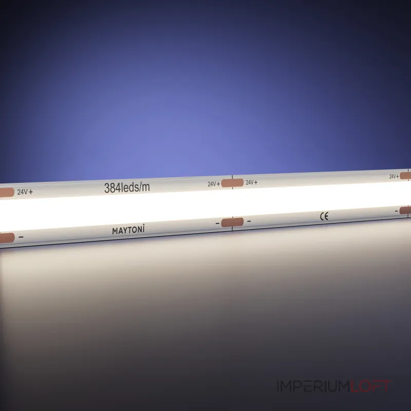 Светодиодная лента 24В 12Вт/м 4000K 50м IP 20 Maytoni Ultra 201222 от ImperiumLoft