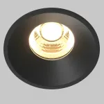 Встраиваемый светильник Maytoni Round DL058-7W2.7K-B от ImperiumLoft