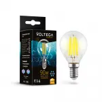 Светодиодная лампа Voltega Crystal Graphene Globe 9W 2700K E14 от ImperiumLoft