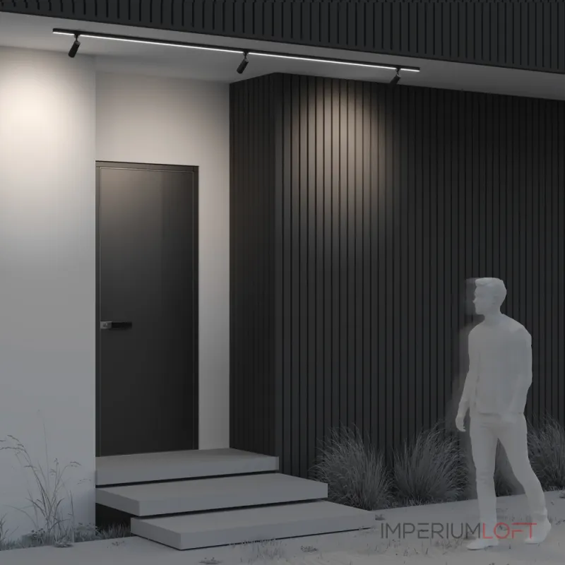 Уличный трековый светильник Maytoni Elasity IP O-TR01-1-S-8WB3K от ImperiumLoft