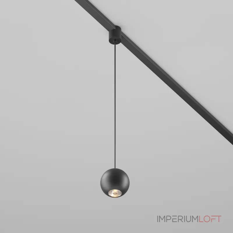 Трековый подвесной светильник Maytoni ELASITY TR165-1-8W3K-M-B от ImperiumLoft