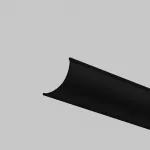 Рассеиватель для профиля 16×16 (Дуга, Чёрный, 2 м), ALM-1616R-B-DF-2M Maytoni 642027 от ImperiumLoft