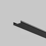 Рассеиватель для профиля 61×14 (Чёрный, 2 м), ALM-6114-B-DF-2M Maytoni 642014 от ImperiumLoft