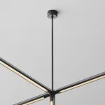 Подвес на жёстком основании с потолочной чашей для системы Shelf Maytoni Shelf CA030C-SL-L500-B от ImperiumLoft