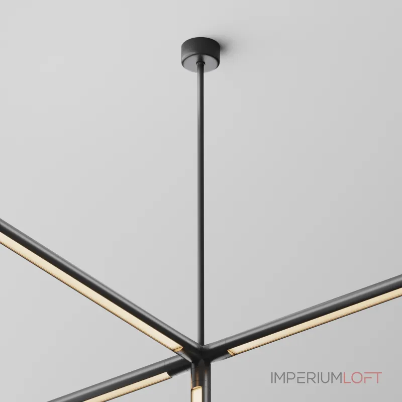 Подвес на жёстком основании с потолочной чашей для системы Shelf Maytoni Shelf CA030C-SL-L500-B от ImperiumLoft