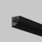 Рассеиватель для профиля 16×16 (Дуга, Чёрный, 2 м), ALM-1616R-B-DF-2M Maytoni 642027 от ImperiumLoft