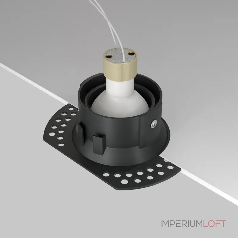 Встраиваемый светильник Dot DL042-01-RD-B от ImperiumLoft