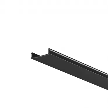 Рассеиватель для профиля 61×14 (Чёрный, 2 м), ALM-6114-B-DF-2M Maytoni 642014