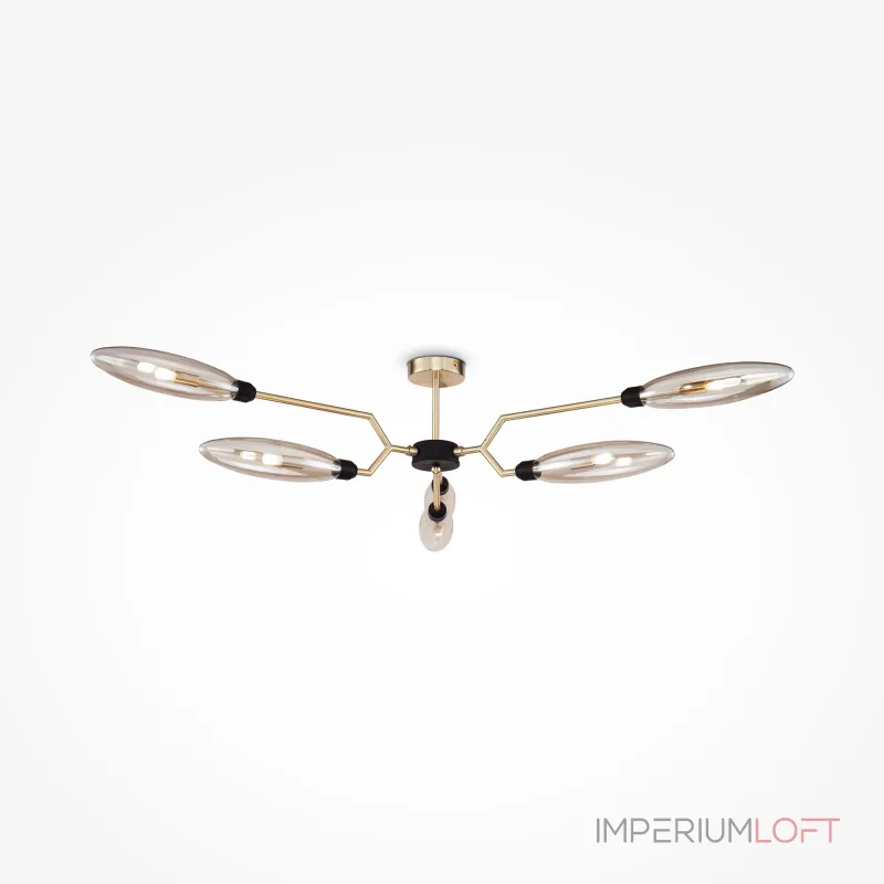 Потолочная люстра Maytoni Ventura MOD012CL-06G Потолочная люстра Maytoni Ventura MOD012CL-06G