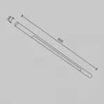 Светильник Maytoni Basis C100CL-L500-12W3-6K-B от ImperiumLoft