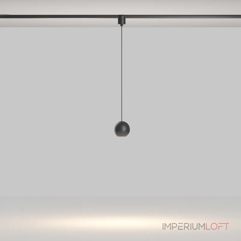 Трековый подвесной светильник Maytoni ELASITY TR165-1-8W3K-M-B от ImperiumLoft