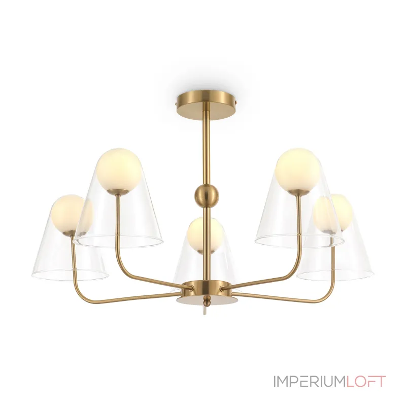 Люстра на штанге Doublety FR5382PL-05BS Люстра на штанге Doublety FR5382PL-05BS