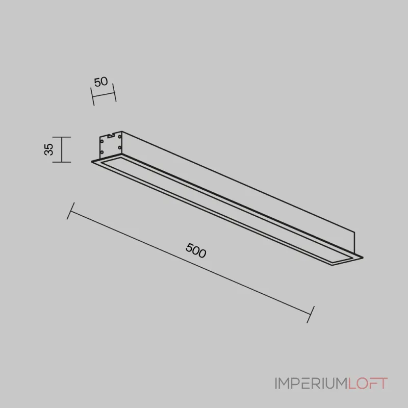 Встраиваемый светильник Maytoni LL313010 от ImperiumLoft