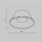 Линза для светильников серии Mini 55° Maytoni Accessories LensD25-55 от ImperiumLoft