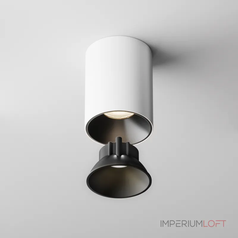 Декоративная рамка-отражатель для светильников серии Alfa LED Maytoni Downlight Ring8-10W-RD-B от ImperiumLoft