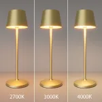 Аккумуляторный настольный светильник 2700-4000К 1Вт Maytoni Nook MOD494RL-L1BSK от ImperiumLoft