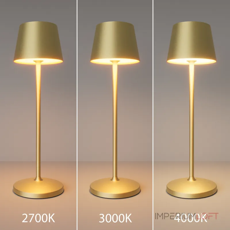 Аккумуляторный настольный светильник 2700-4000К 1Вт Maytoni Nook MOD494RL-L1BSK от ImperiumLoft