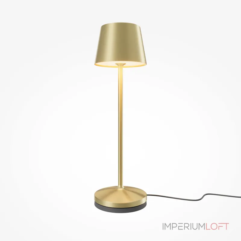 Аккумуляторный настольный светильник 2700-4000К 1Вт Maytoni Nook MOD494RL-L1BSK от ImperiumLoft