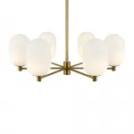 Люстра на штанге Freya Crystal FR1012PL-06BS