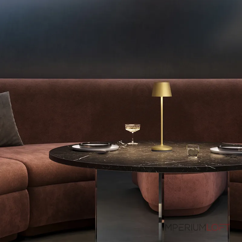 Аккумуляторный настольный светильник 2700-4000К 1Вт Maytoni Nook MOD494RL-L1BSK от ImperiumLoft