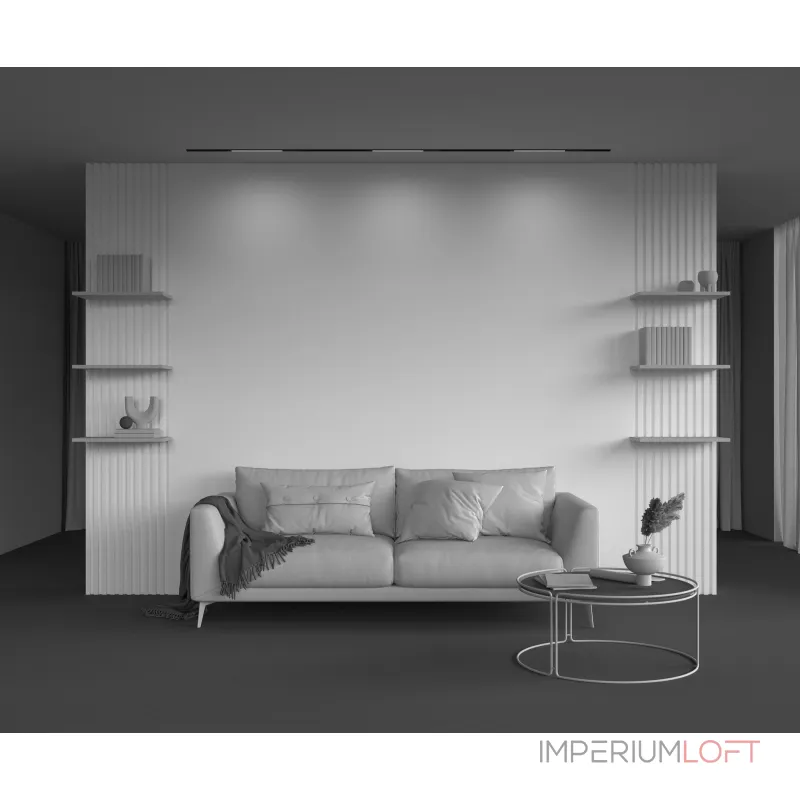 Трековый светильник Maytoni EXILITY Basis TR231-2-10W3K-B от ImperiumLoft