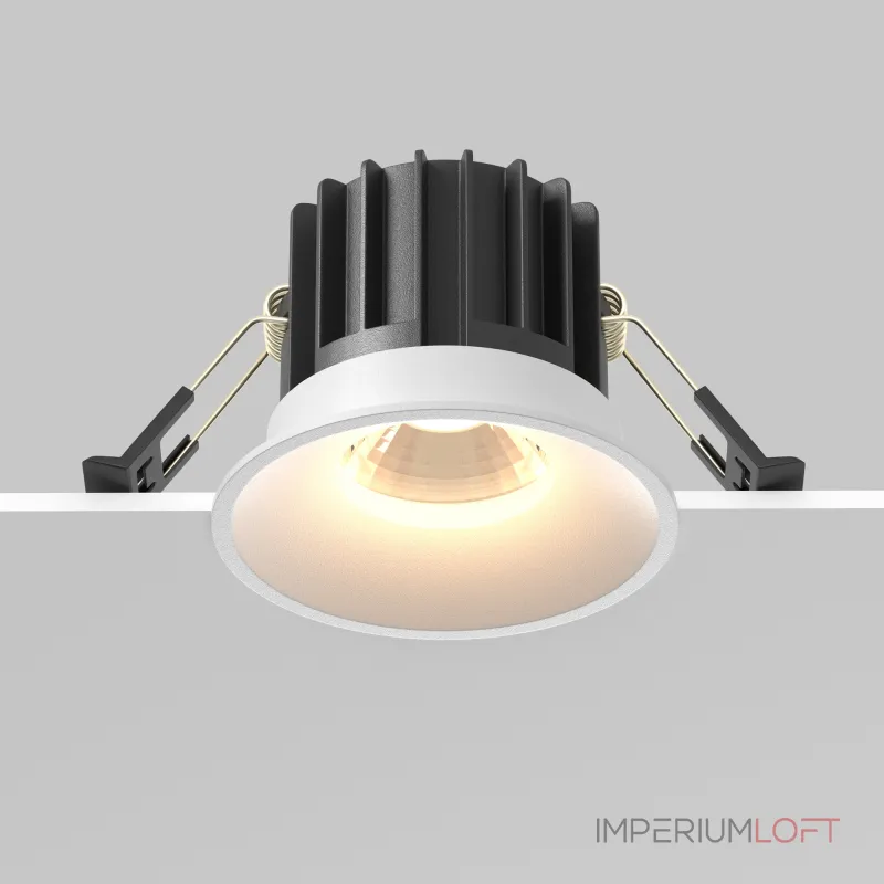 Встраиваемый светильник Round DL058-12W3K-W от ImperiumLoft Встраиваемый светильник Round DL058-12W3K-W от ImperiumLoft