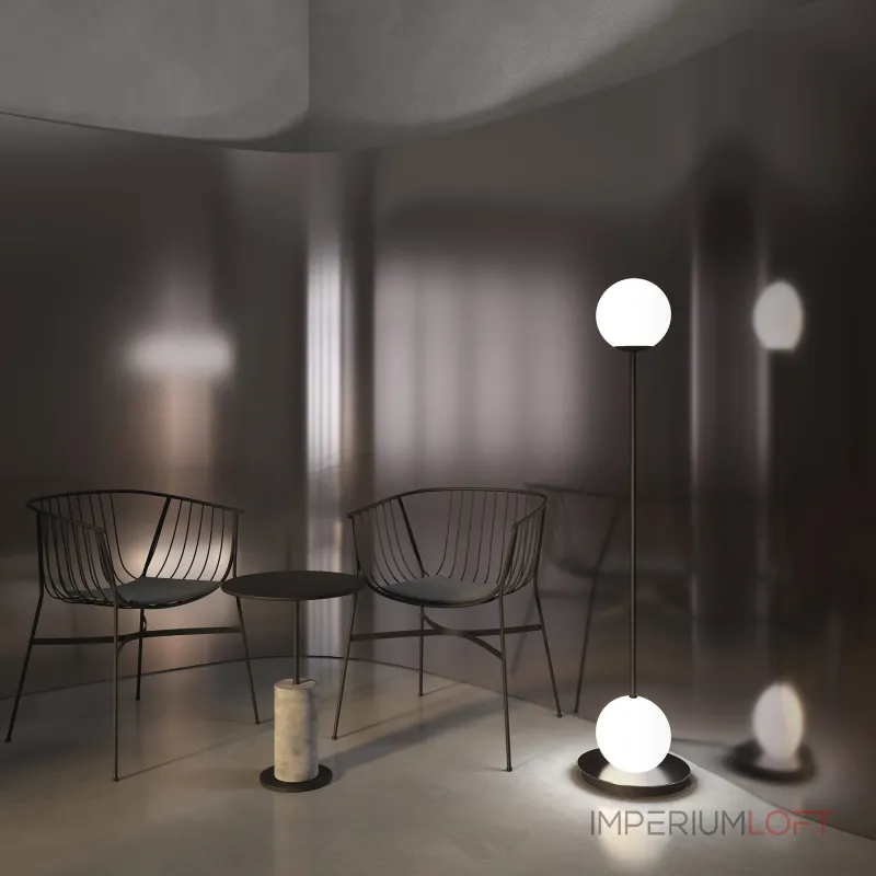 Напольный светильник (торшер) Maytoni Twins MOD427FL-L20B3K от ImperiumLoft