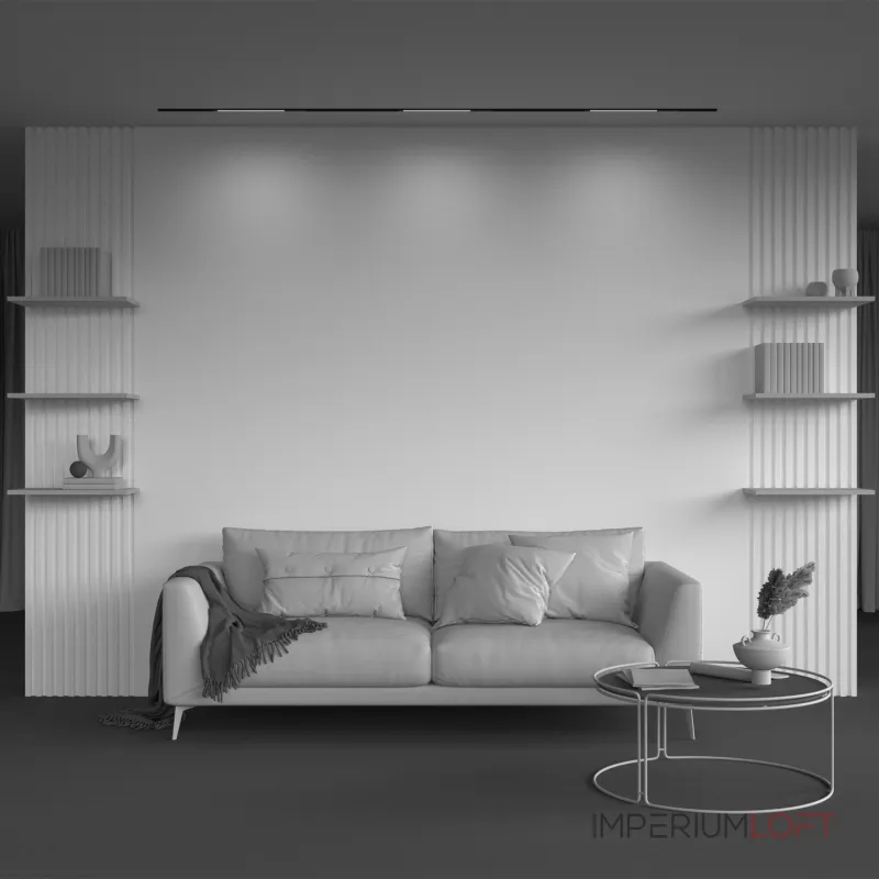 Трековый светильник Maytoni EXILITY Basis TR231-2-10W3K-B от ImperiumLoft