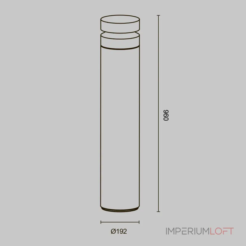 Ландшафтный светильник Maytoni Outdoor O469FL-L20CM3K1 от ImperiumLoft