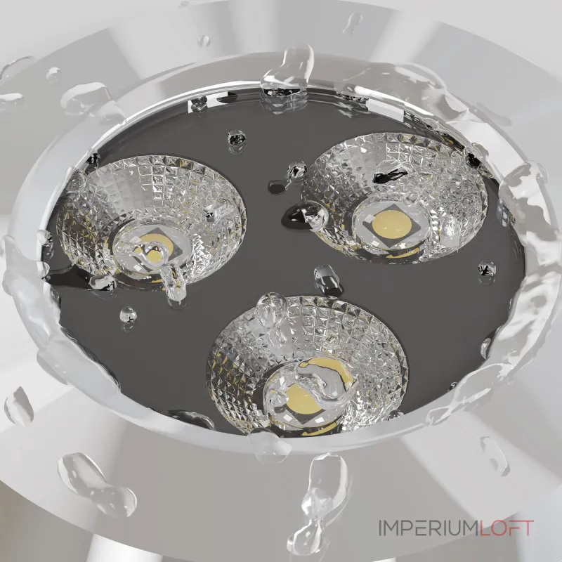 Встраиваемый светильник Flash O044DL-L3S3K от ImperiumLoft