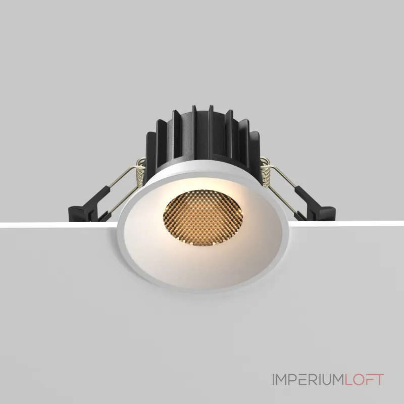 Встраиваемый светильник Round DL058-12W3K-W от ImperiumLoft Встраиваемый светильник Round DL058-12W3K-W от ImperiumLoft