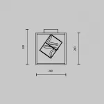 Потолочный светильник Maytoni Modern MOD345CL-L9BS3K от ImperiumLoft