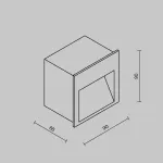 Подсветка для лестниц Maytoni Futo O512SL-L3W3K1 от ImperiumLoft