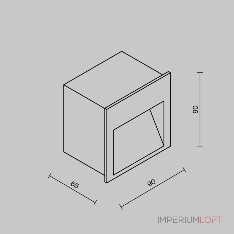 Подсветка для лестниц Maytoni Futo O512SL-L3W3K1 от ImperiumLoft