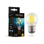 Светодиодная лампа Voltega Crystal Graphene Globe 9W 2700K E27 от ImperiumLoft